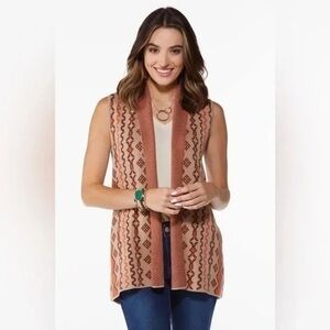 ❄️ Cato | Abstract Print Vest Boho Various Sizes Available